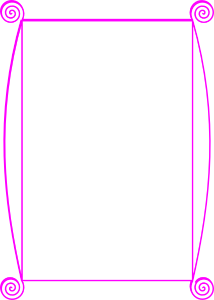 Colorful Music Clipart Border - Professional Page Border Design (426x597)
