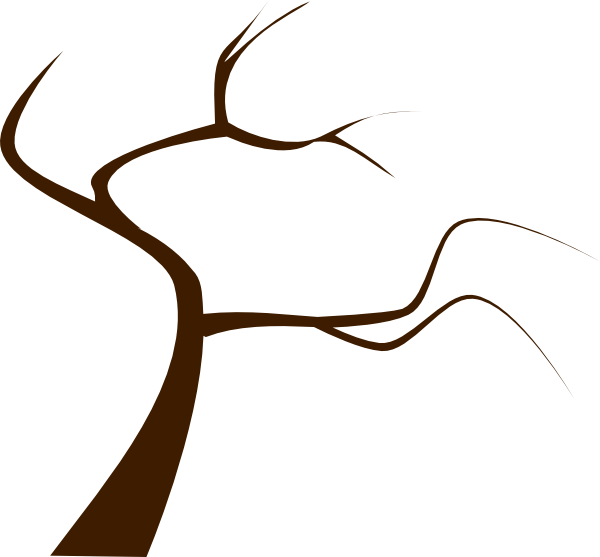 Dead Tree Clip Art (600x557)
