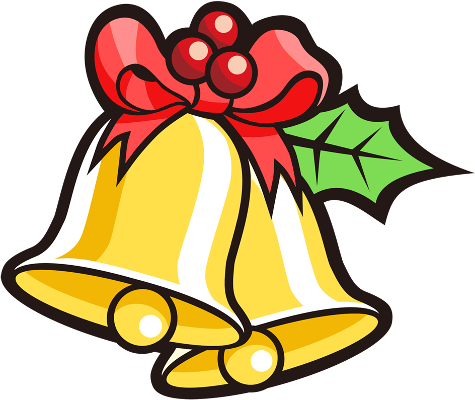 Christmas Clip Art Bells - Christmas Clip Art Bells (1000x828)