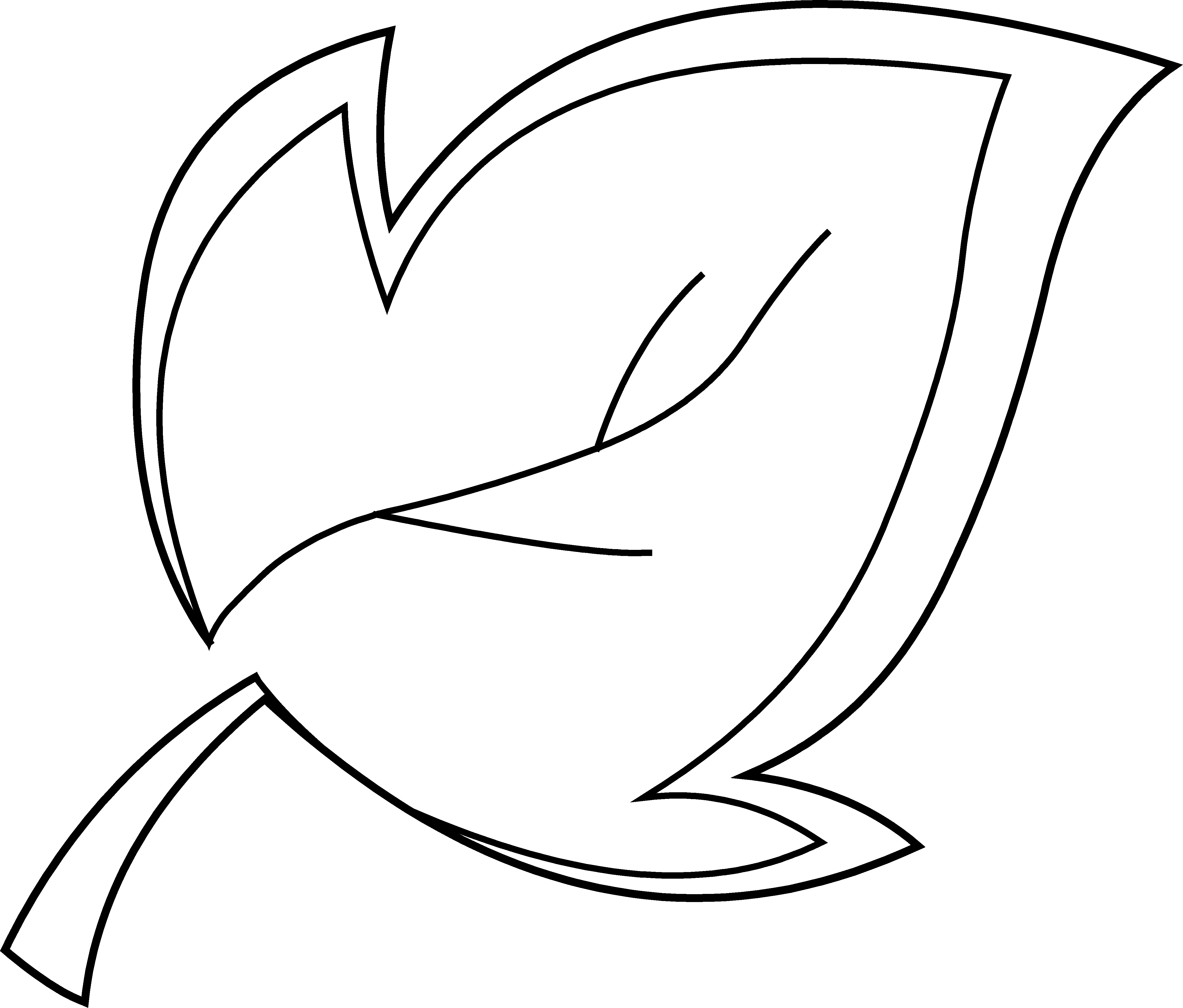 Tree Clipart Image - White Leaf Clipart Png (4656x3967)
