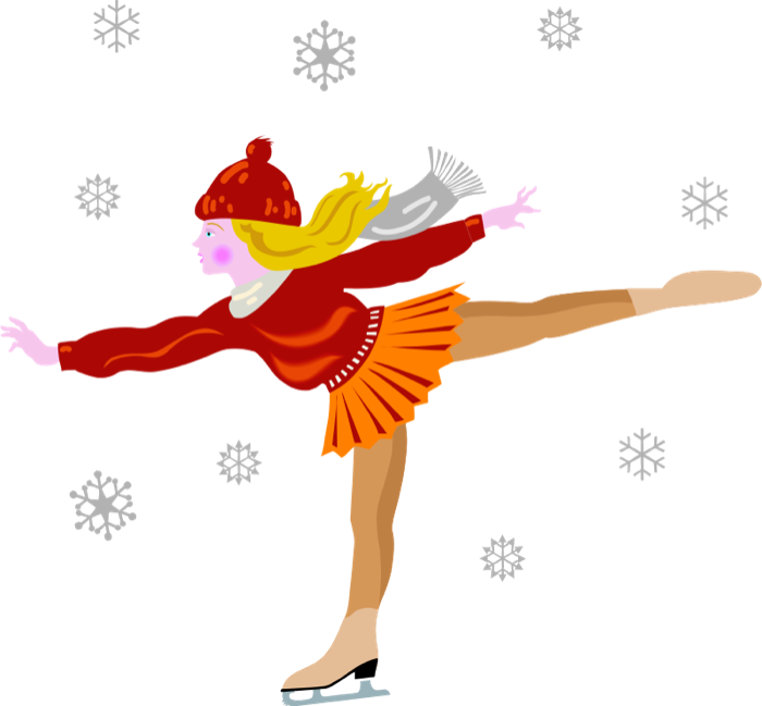 Ice Skating - Ice Skating Clip Art (812x750)