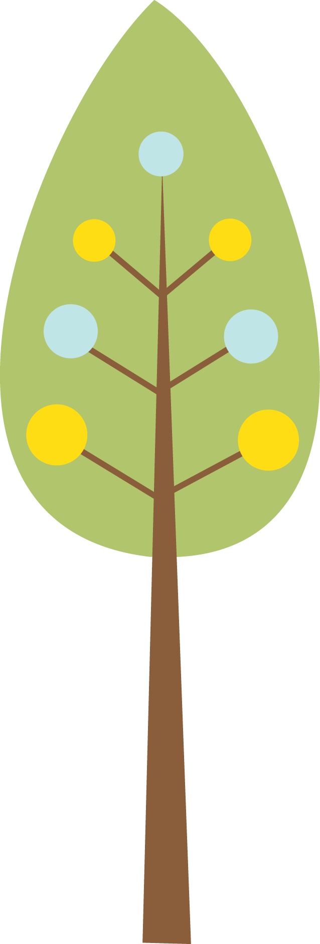 Pin By Unloveable Tum*✿* On Tree ต้นไม้ - Forest Animals Clip Art (638x1883)