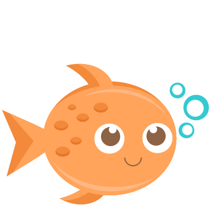 Fish Svg Scrapbook Cut File Cute Clipart Files For - Fish Clip Art Cute (432x432)