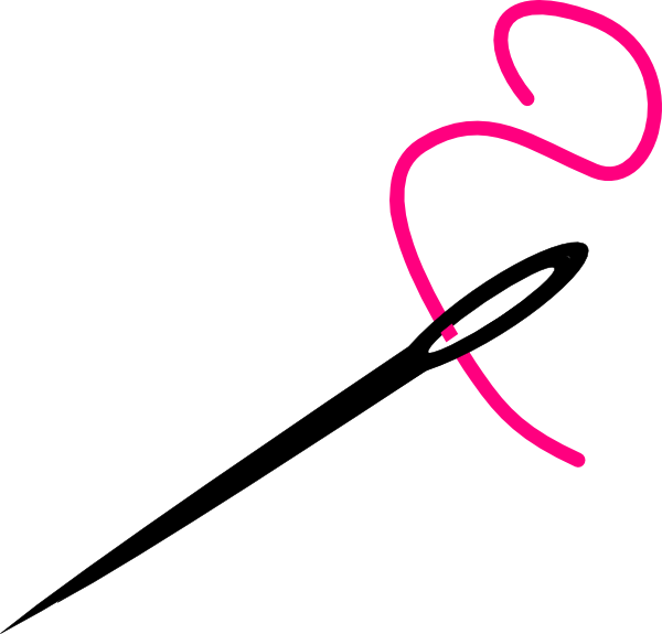 Sewing Needle And Thread Clipart (600x575)