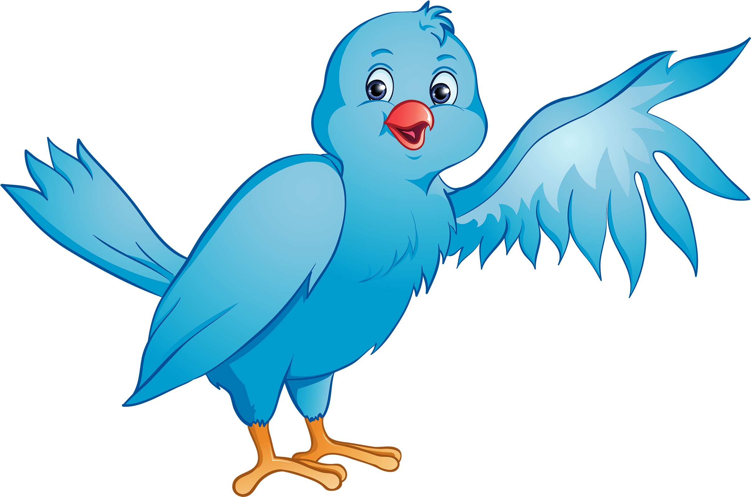 Bird Clip Art Animation Blue Png Clipart Best Web - Bird Png Clip Art (2500x1642)