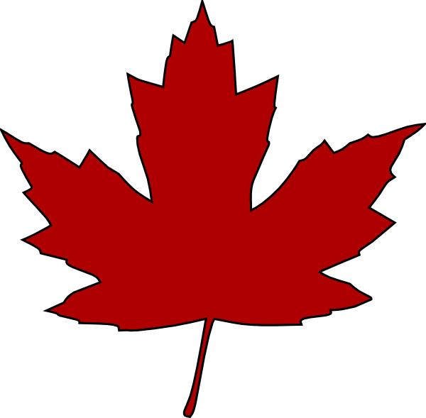 Free Vector Maple Leaf Clip Art - Maple Leaf Clip Art (600x589)