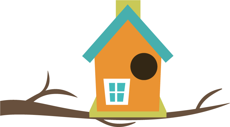 Birdhouse Svg File For Scrapbooking Cardmaking Cute - Clip Art Bird House (763x420)