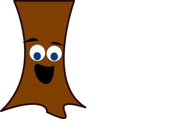 Tree Trunk Clipart - Tree Trunk Clipart (600x414)