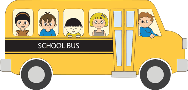 School Bus Clip Art For Kids Free Clipart Images - School Bus Vector (600x288)