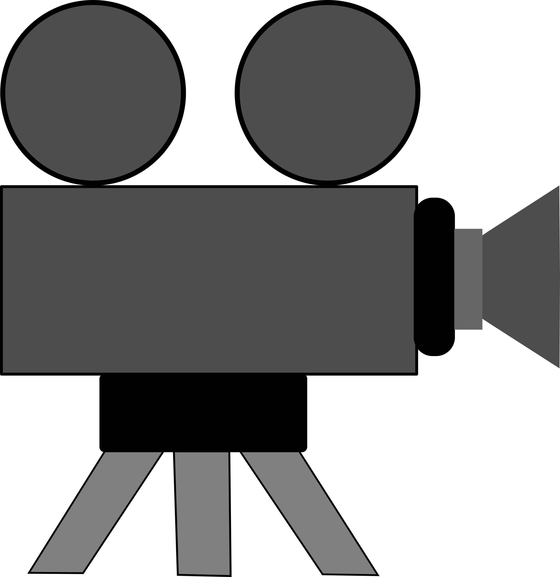 Clipart Luxury Inspiration Movie Camera Clipart Big - Video Camera Clip Art (2328x2400)