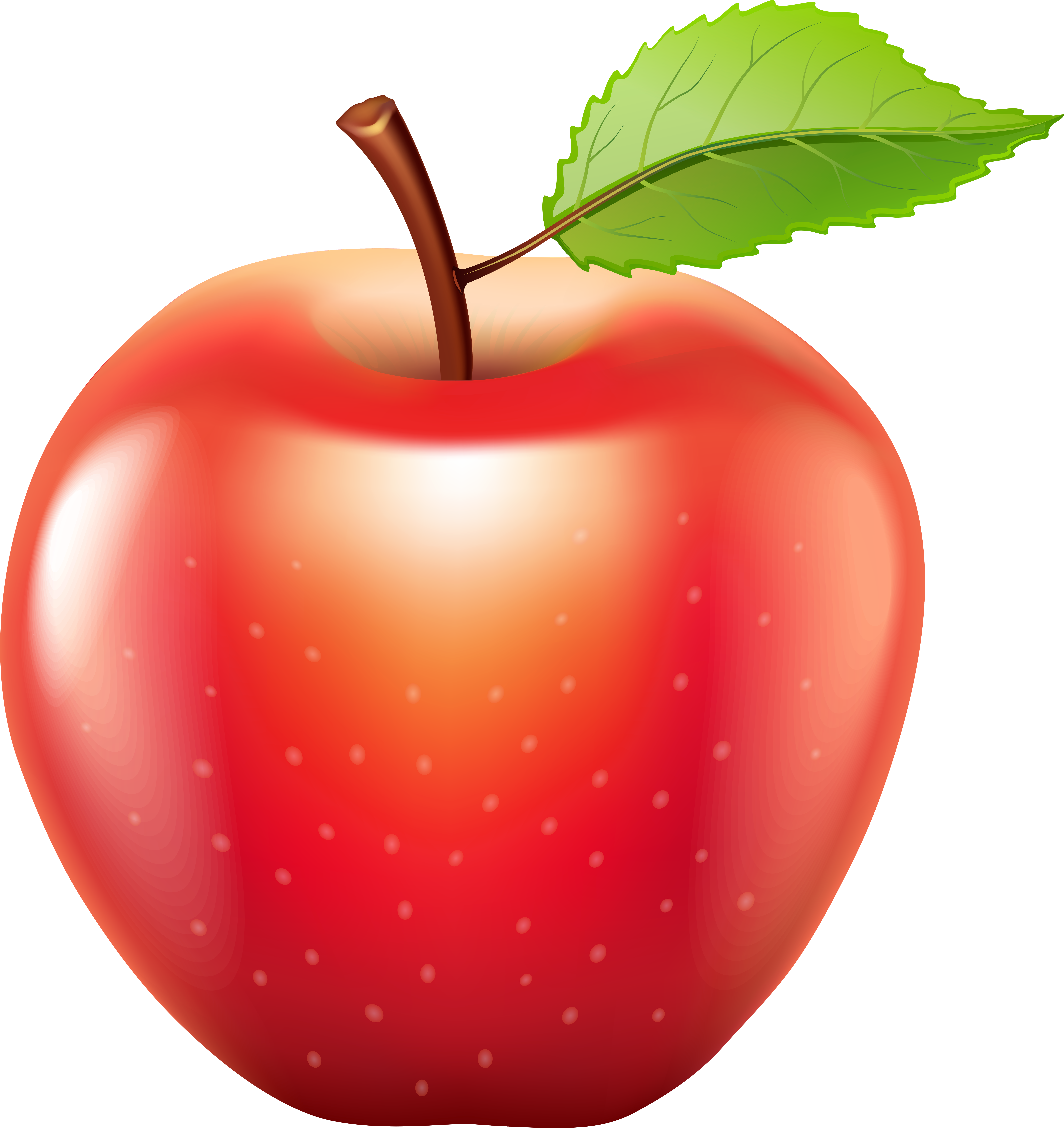 Clip Art Apple Png (7550x8000)