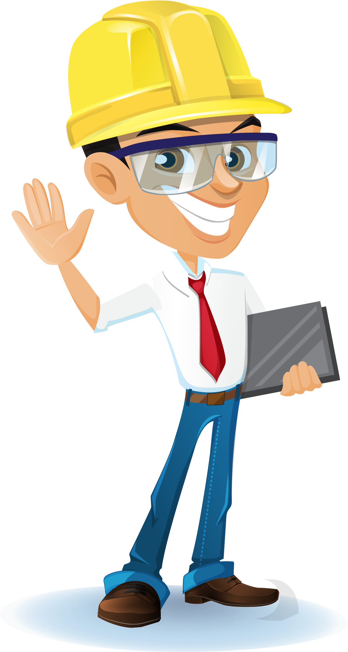 Architectural Engineering Clip Art - Engineer Vector Png (1314x2423)