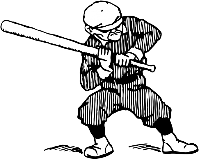 Baseball Funny Drawing (709x600)