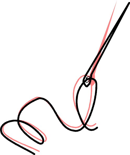 Needle Clip Art At Clkercom Vector Online - Needle And Thread (498x594)
