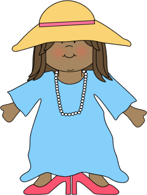 Clothes Clip Art - The Girls In Their Summer Dresses And Other Stories (302x400)