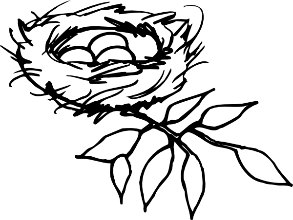 Tree Clipart Outline (600x452)