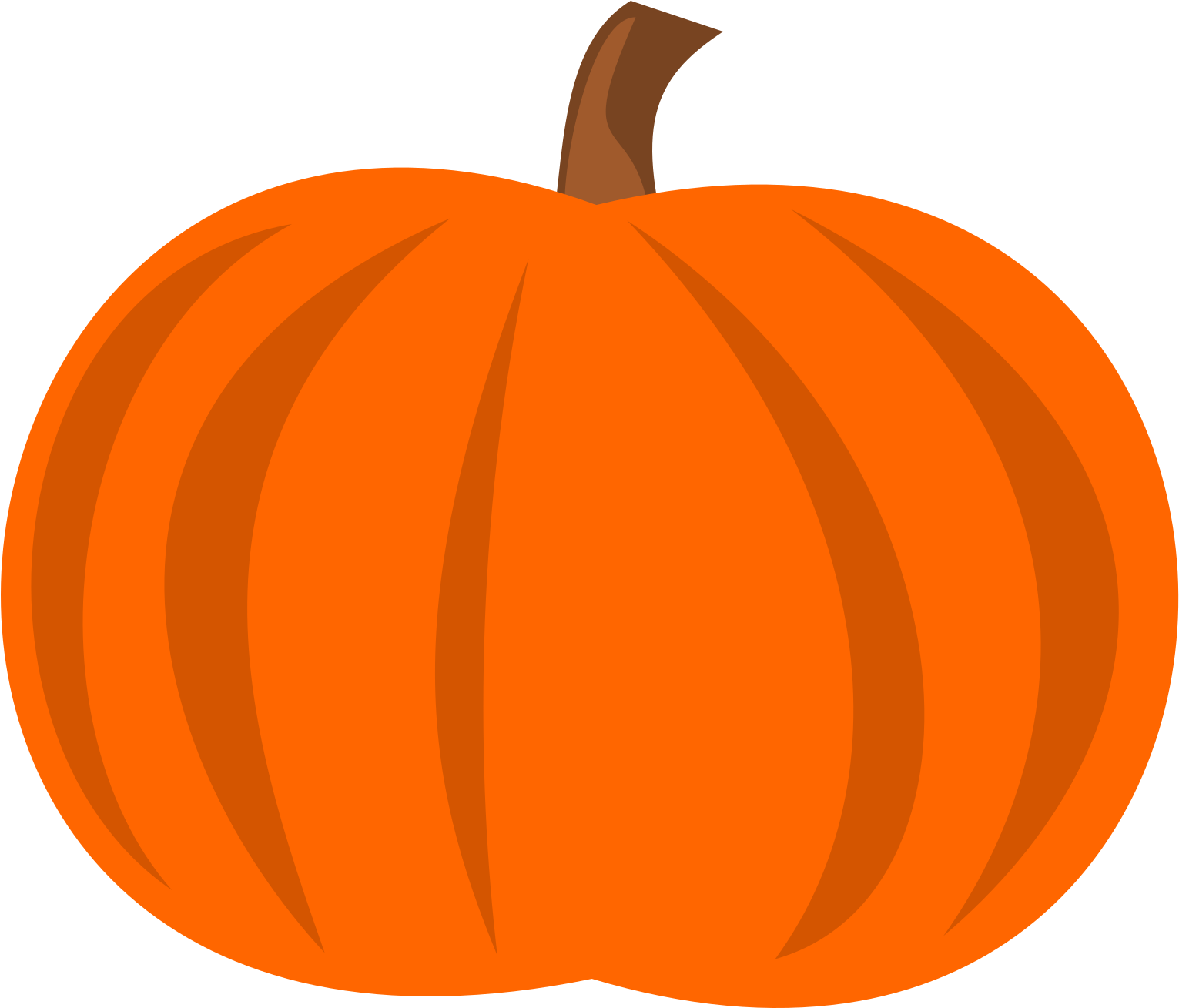 Pumpkin Cartoon Clip Art - Pumpkin Vector (2400x1800)