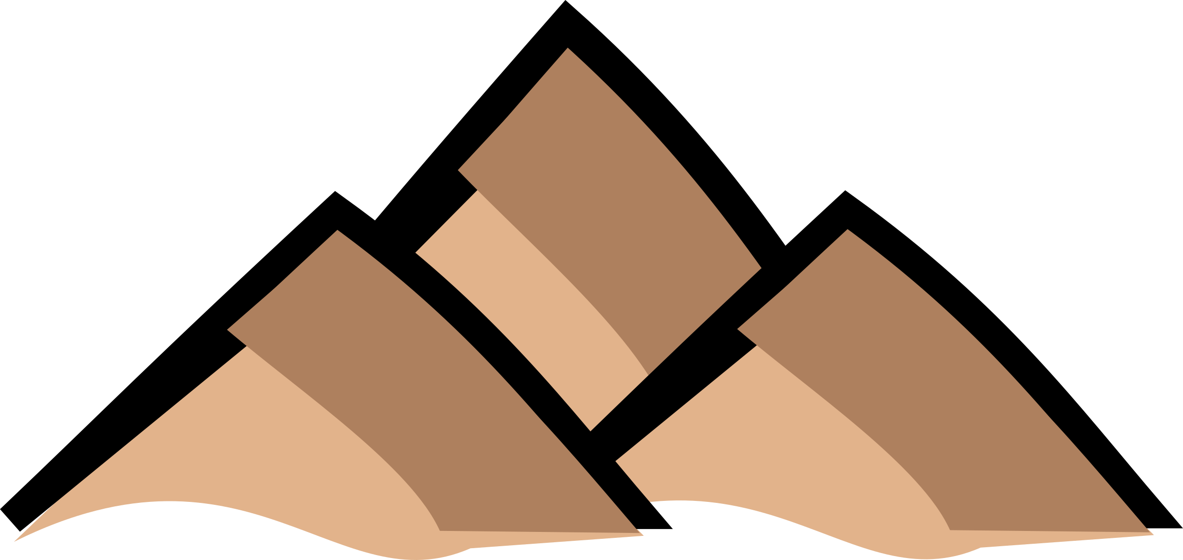 Clip Art Mountain (2400x1137)