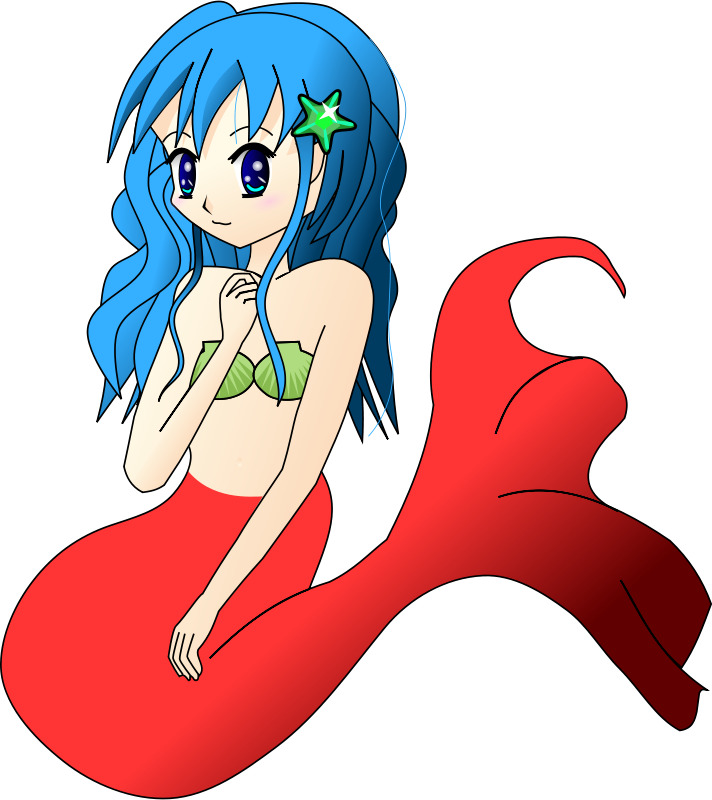 Matched Content - - Mermaid Red Tail Mugs (2138x2400)