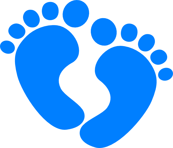 Baby Feet Baby Clipart - Pink Baby Feet Clipart (600x514)