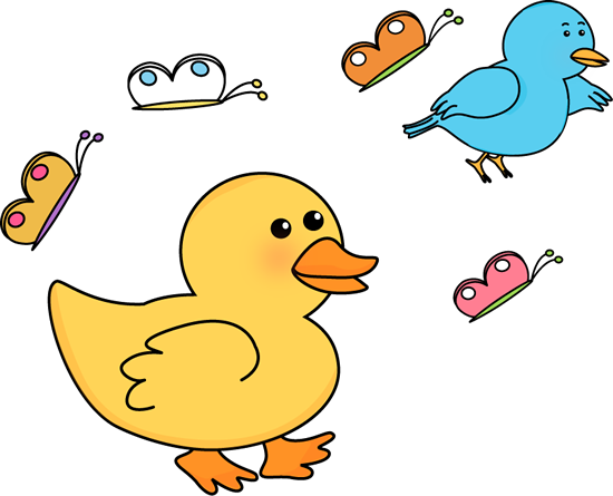 Spring Critters - Spring Clip Art Free (550x445)