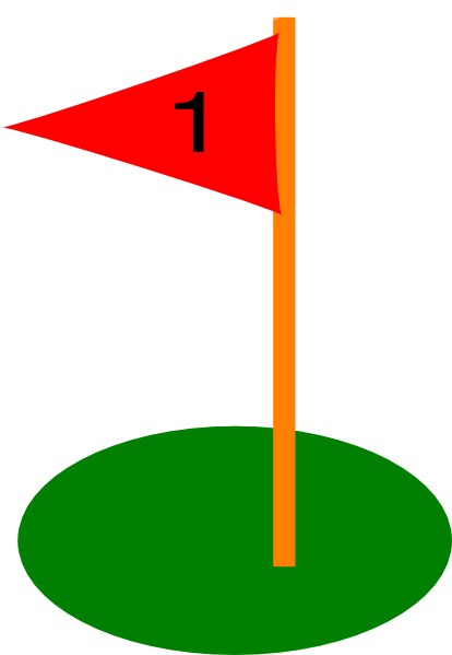 Golf Clipart (414x599)