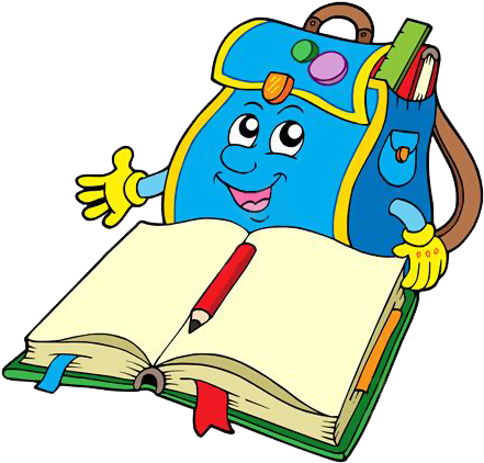 Gify Nena - Škola Str - - School Bag Clip Art (447x430)