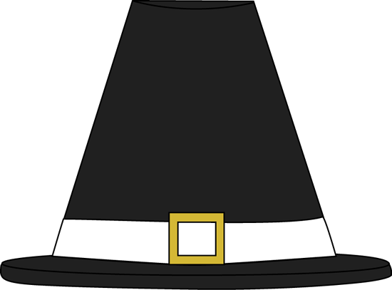 Pilgrim Hat - Pilgrim Hat Clip Art (550x407)