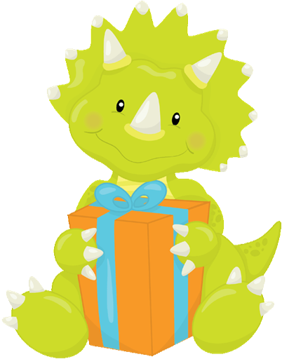 Dinosaur - Free Dinosaur Baby Shower Clipart (600x512)