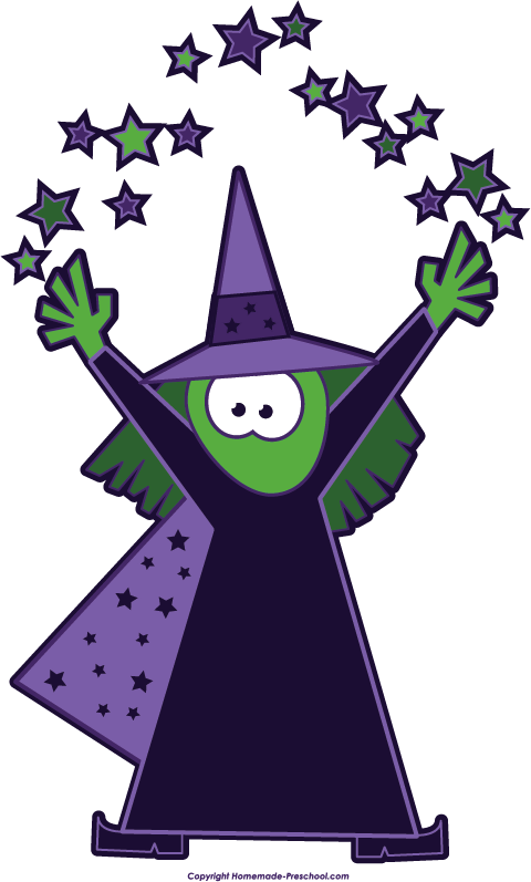 Magic - Clipart - Witch Magic Clipart (480x797)