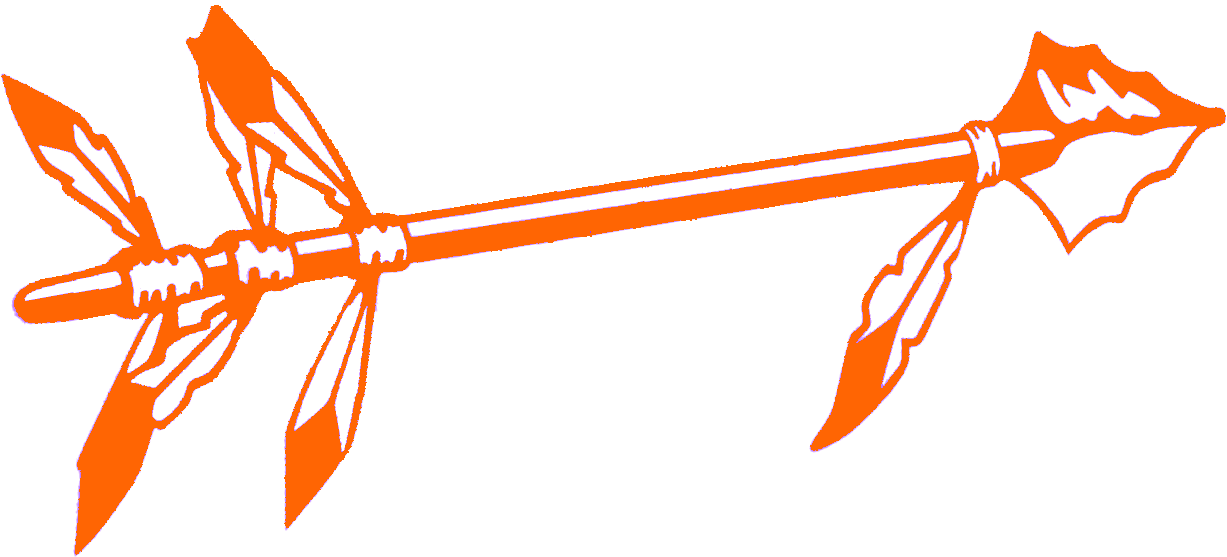 Native American Clipart Spear - Spear (1266x606)