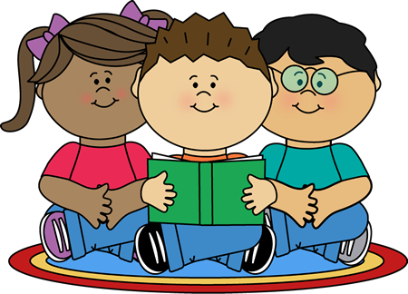 Best Child Reading Clipart Children Reading Clipart - Reading Center Clipart (475x342)