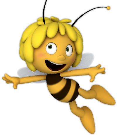 Maya The Bee - Maya The Bee Face (400x467)