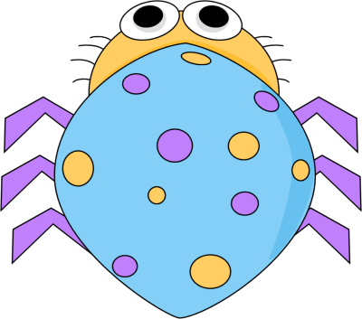 Cute Bug Clip Art - Cute Bugs (400x353)
