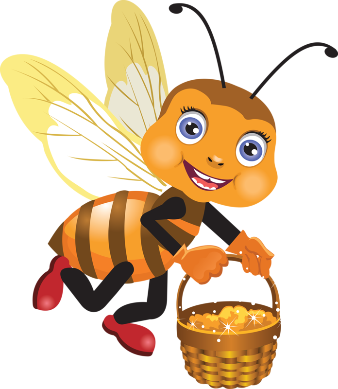 Arana Альбом «clipart / Clipart5 / For The Kids» На - Cartoon Insects (696x800)