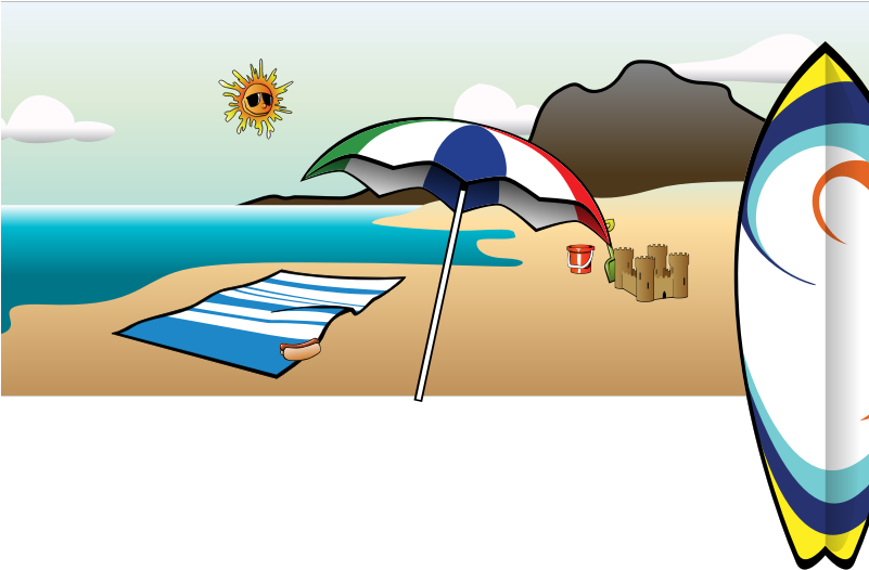 Summer 2010 Collage - Openclipart Org (800x800)