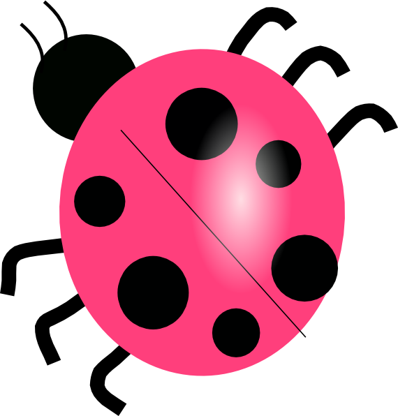 Ladybug Clipart (570x596)
