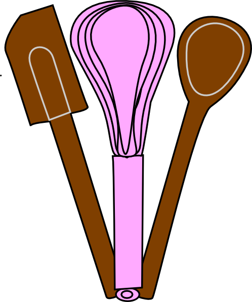 Baking Tools Clipart Png (498x595)