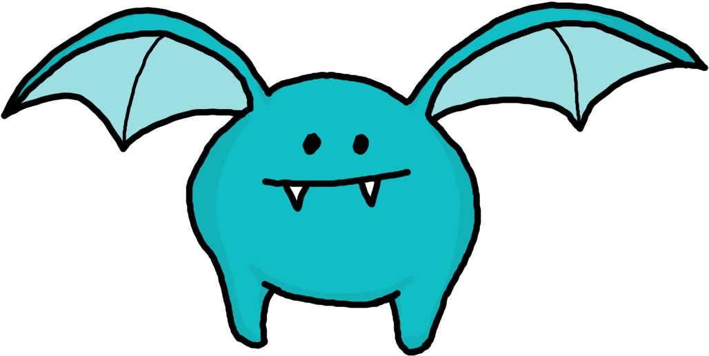 Monster Clip Art For Kids - Animated Monster With Transperent Backround (1064x623)