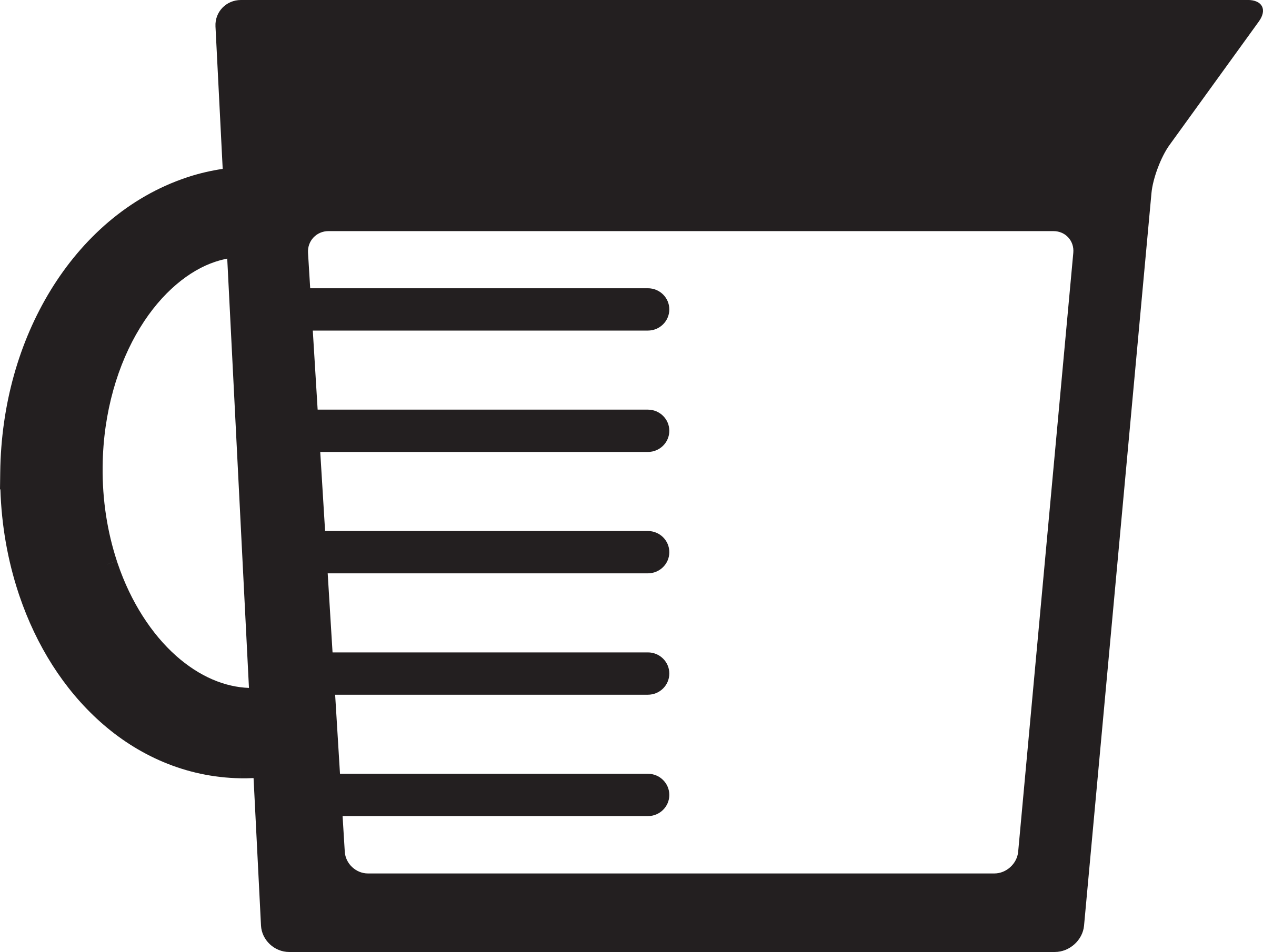 Measuring Cup - Measuring Cup Icon (2400x1810)