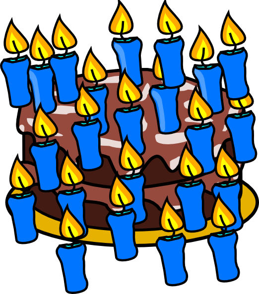 Adult Birthday Party Clip Art Clipart Panda Free Clipart - Birthday Cake Clip Art (522x593)