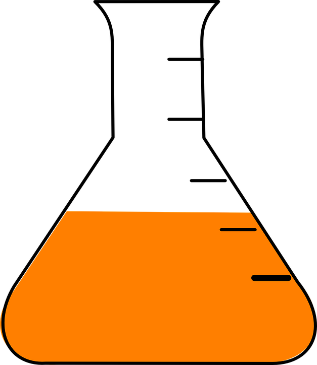 Beaker Flask Clip Art (627x720)