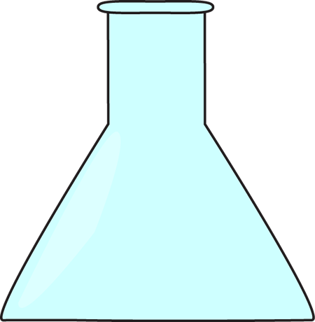 Science Beaker Clipart - Clip Art (450x460)