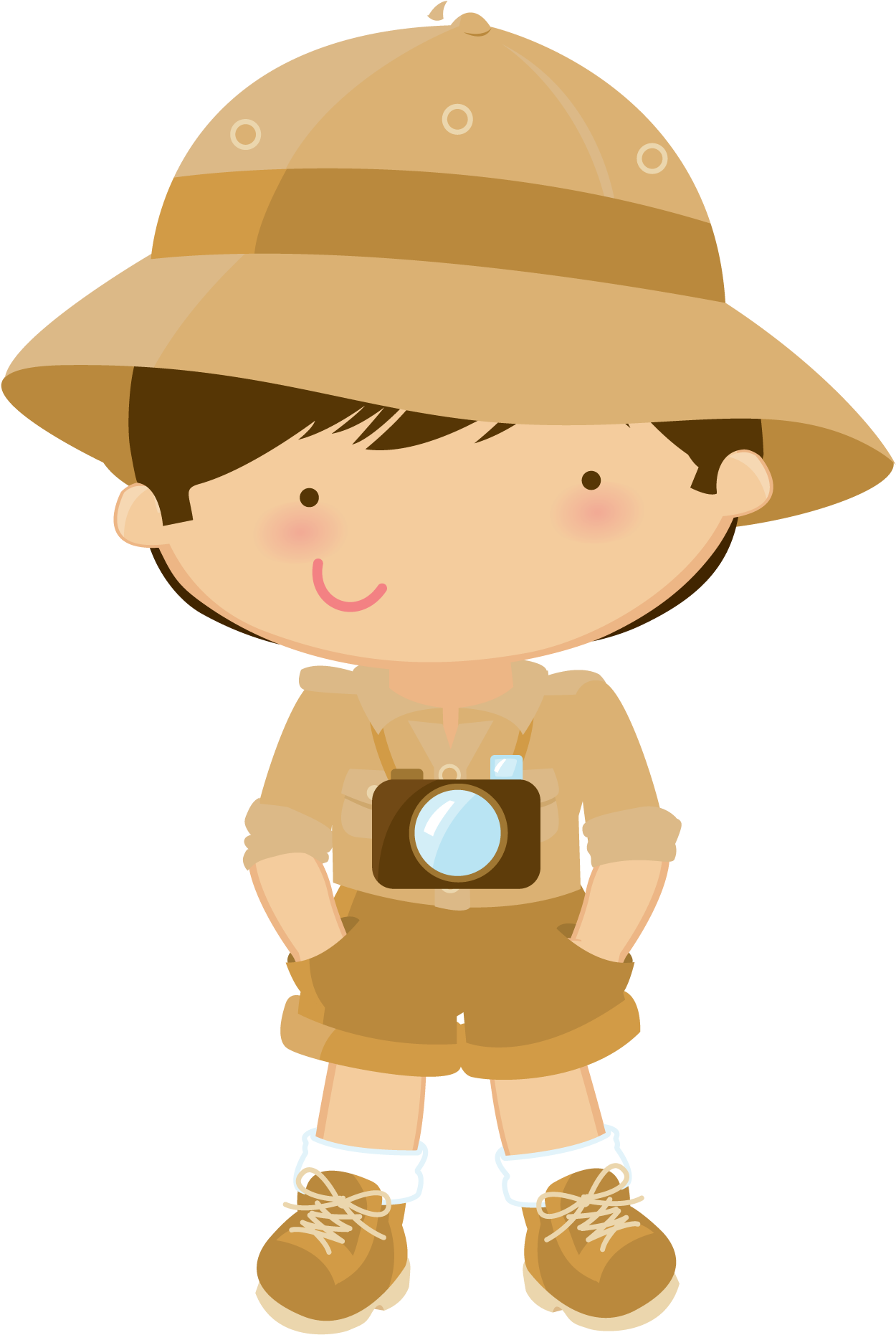 Safari Party, Printables, Clip Art, Ideas, Jungle Clipart, - Safari Boy Png (1393x2151)