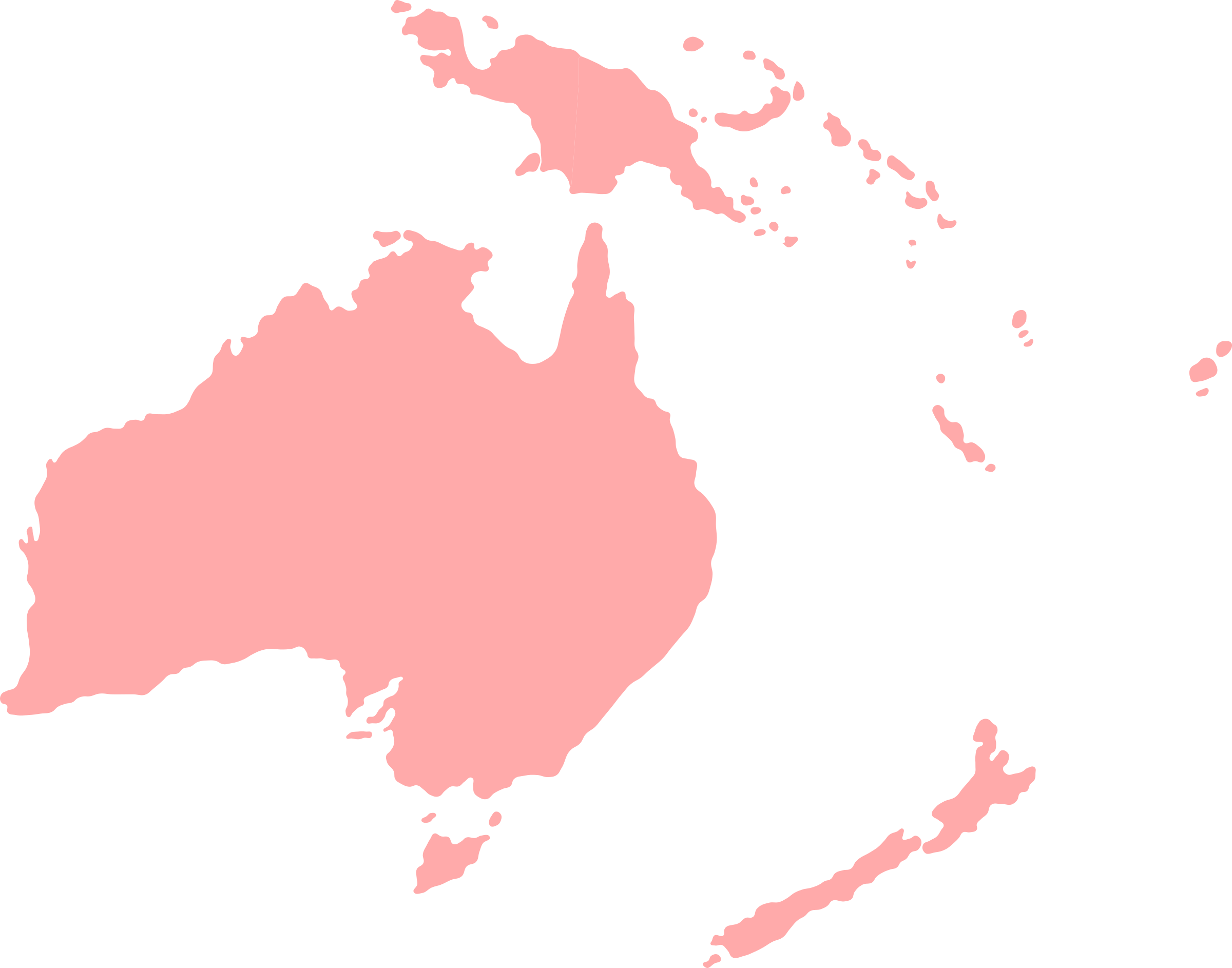 Montessori Australia Continent Map Outline Clip Art - Australia Continent Map Outline (2400x1886)
