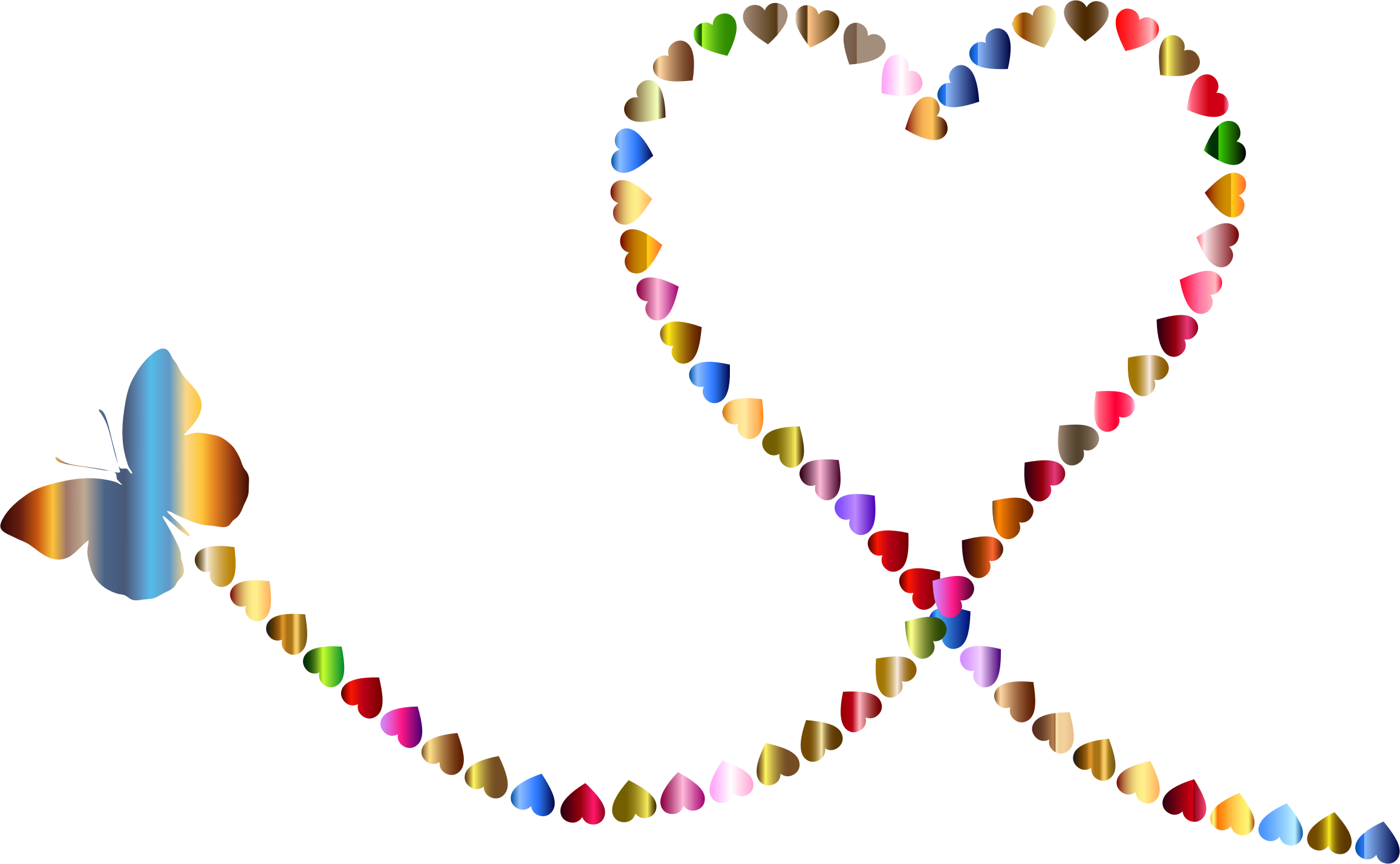 Big Image - Butterfly Trail Heart (2315x1428)
