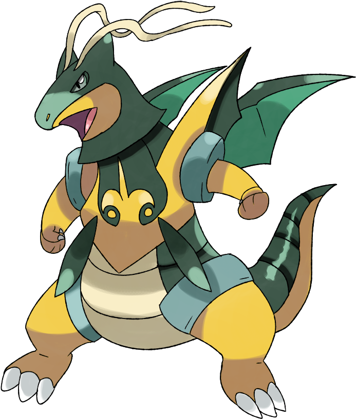 Pokemon X And Y Mega Evolution Dragonite (800x855)