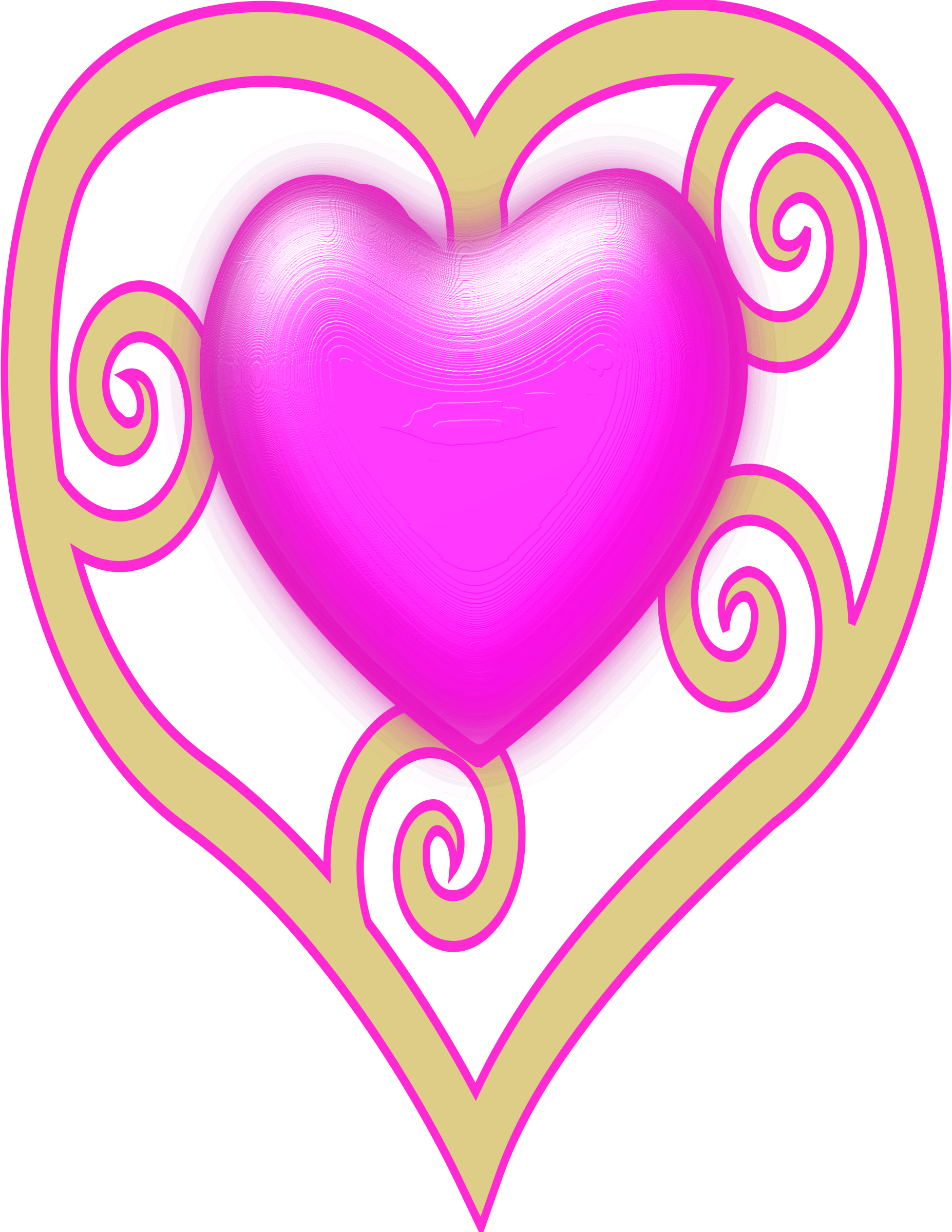 Clipart - Princess In Crown Cartoon (1854x2400)