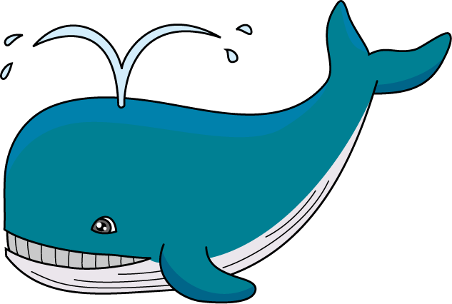 Whale Cliparts (633x426)
