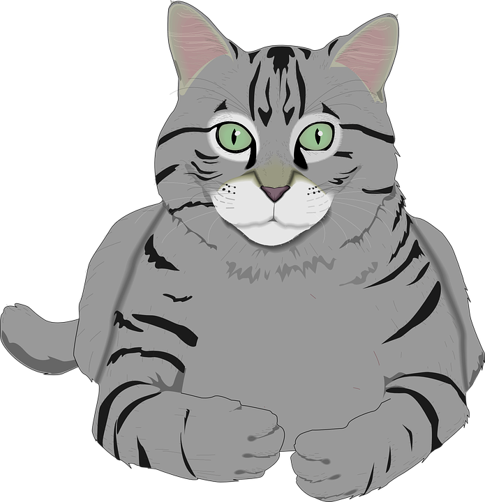 Cat Clip Art Pictures Free Clipart Images - My Little Cat Poem (695x720)